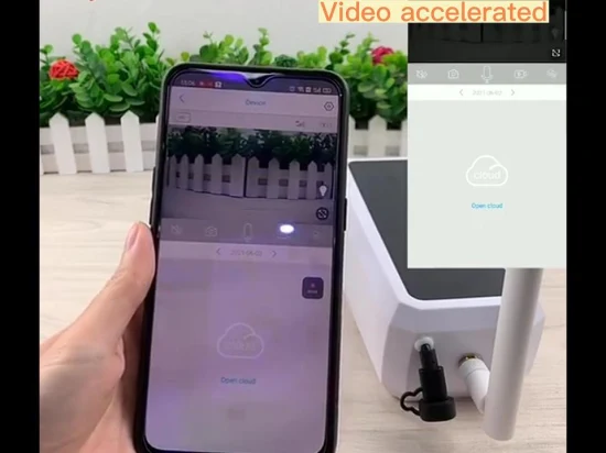 2-мегапиксельная/1080P солнечная батарея WiFi 4G IP-камера наружная камера видеонаблюдения