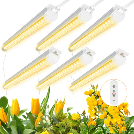 Оптовая продажа T8 Linkable Растущая лампочка Полный спектр Светодиодный светильник для выращивания комнатных растений Системы освещения